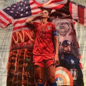 USA graphic t shirt